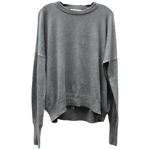 Apiece Apart - Cotton Cashmere Boxy Pullover Sweater, Khaki, Med fits XL